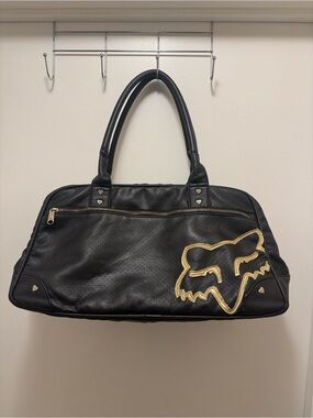 Fox Racing “Gold Digga” Black Small Travel Duffle/large shoulder bag